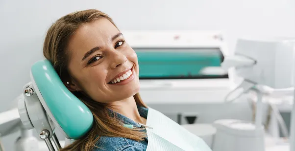 Dentist providing dental treatment to a patient